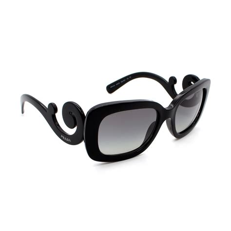 prada sunglasses with swirl on side|prada scroll sunglasses.